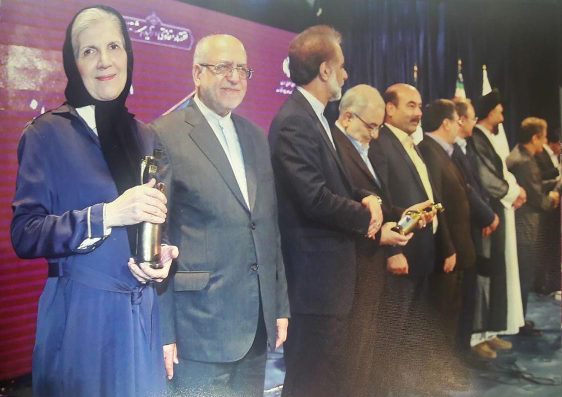 افتخاری دیگر برای بانوی صنعتی ایران