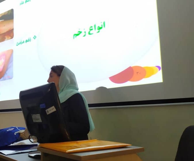 برگزاری کلاس آموزش زخم در بیمارستان 15 خرداد- تهران