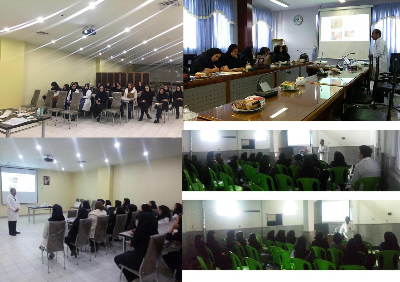 برگزاری جلسه آموزشی در بیمارستان های تهران و حومه